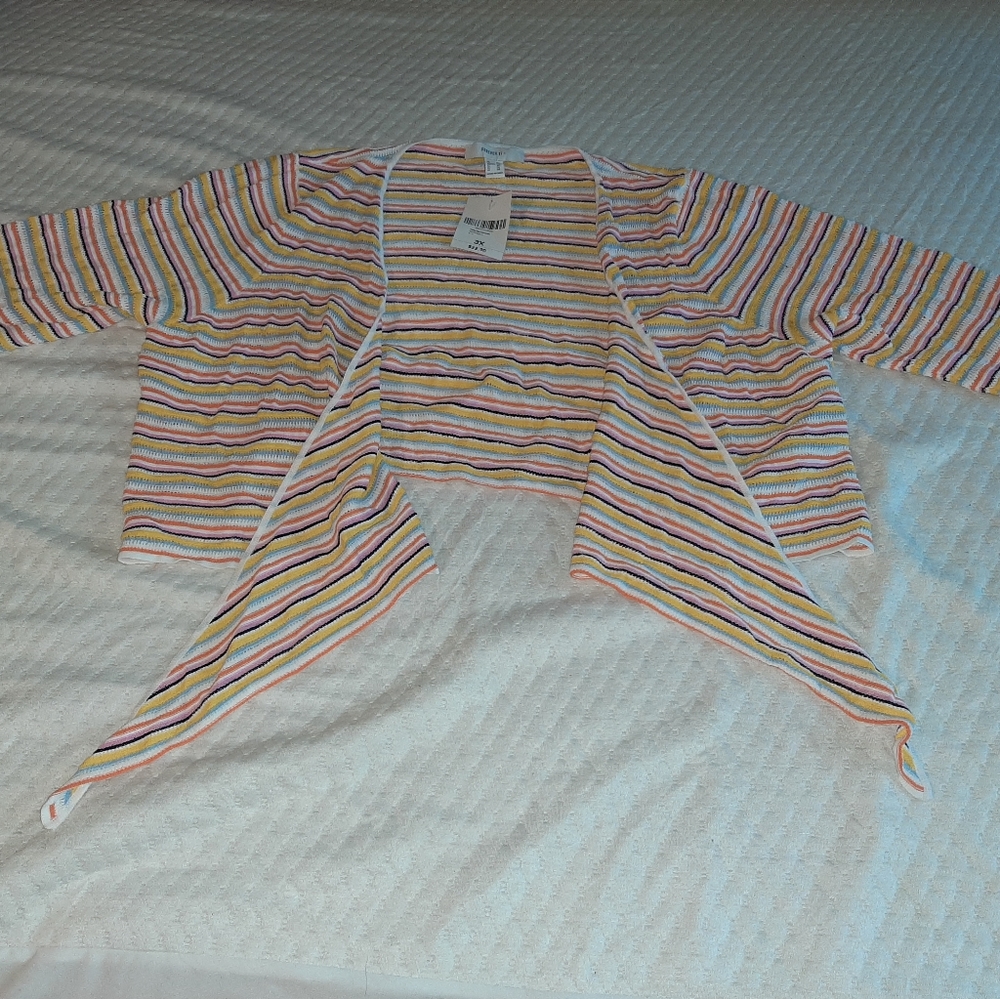 Forever 21 PLUS Crop Top Waist-Tie Shirt